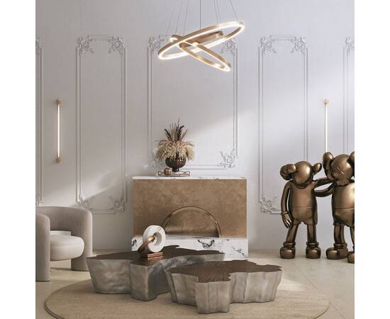 Подвесной светодиодный светильник Maytoni Rim MOD058PL-L74BSK, изображение 5