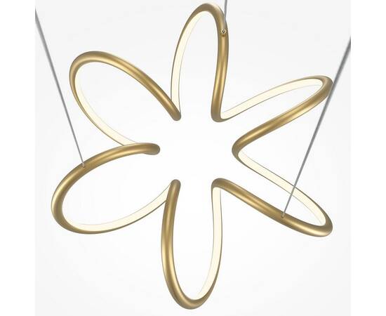 Подвесной светодиодный светильник Maytoni Curve MOD241PL-L60BSK, изображение 2