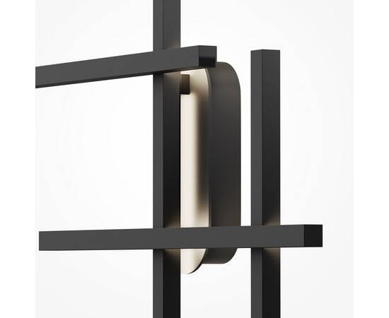 Настенный светодиодный светильник Maytoni Halo MOD248WL-L24BK, изображение 2