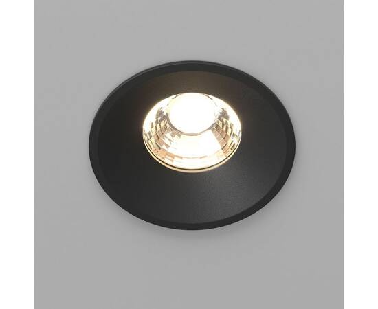 Встраиваемый светодиодный светильник Maytoni Round DL058-12W3K-B, изображение 2