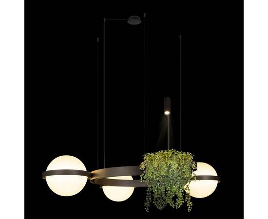 Подвесной светодиодный светильник Loft IT Jardin 10121/3 Dark grey, изображение 2