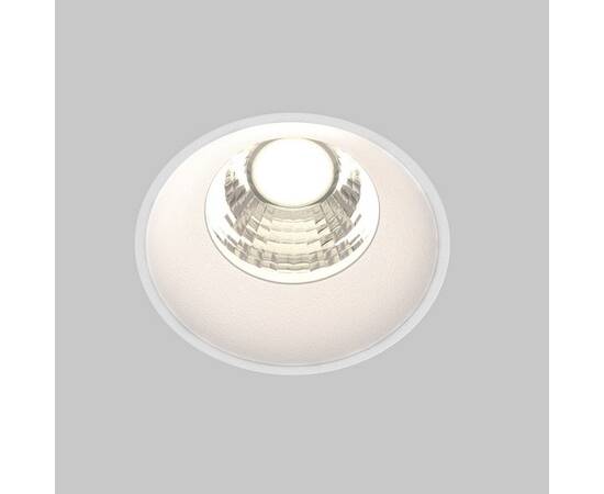 Встраиваемый светодиодный светильник Maytoni Round DL058-7W4K-TRS-W, изображение 2