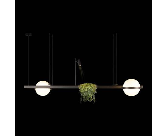 Подвесной светодиодный светильник Loft IT Jardin 10121/D Dark grey, изображение 2