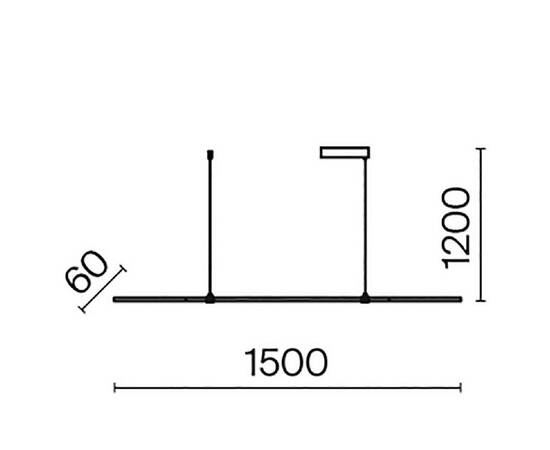 Подвесной светодиодный светильник Maytoni Halo MOD005PL-L48BK, изображение 6