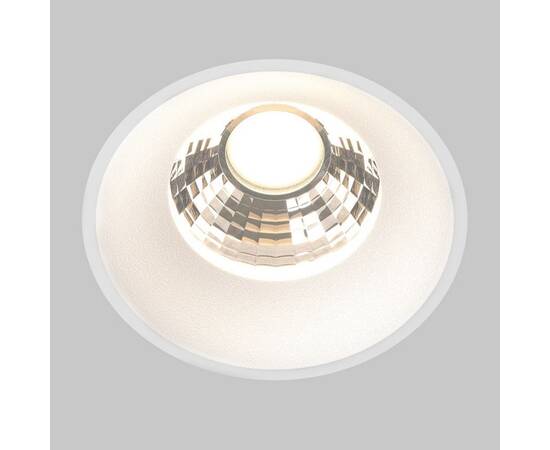 Встраиваемый светодиодный светильник Maytoni Round DL058-12W3K-TRS-W, изображение 2