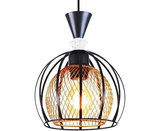 Подвесная люстра Reluce 03061-0.9-03 BK+GOLD, изображение 2