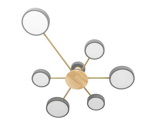 Потолочная светодиодная люстра Loft IT Sunrise 10316/6 Grey, изображение 3