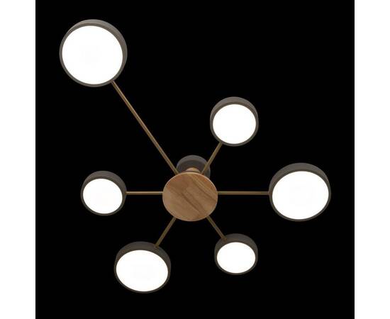 Потолочная светодиодная люстра Loft IT Sunrise 10316/6 Grey, изображение 4