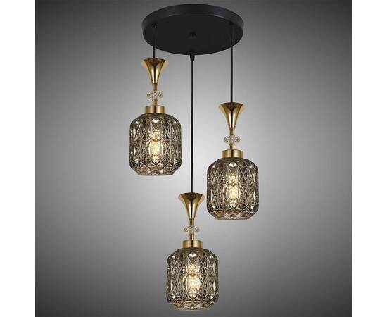 Подвесная люстра Reluce 02003-0.9-03 Smoke, изображение 3