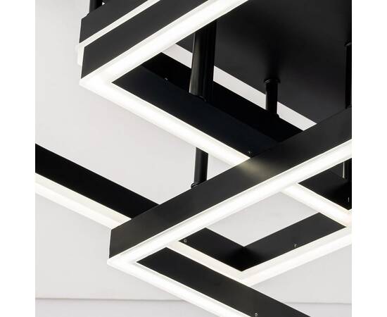 Потолочный светодиодный светильник Escada Union 10229/4LED Black, изображение 3