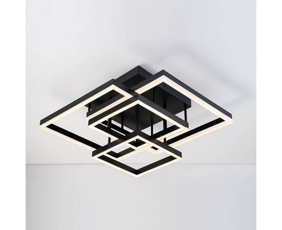 Потолочный светодиодный светильник Escada Union 10229/4LED Black, изображение 4