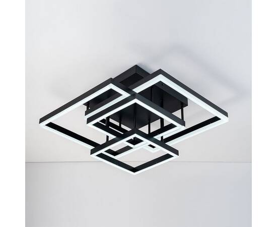 Потолочный светодиодный светильник Escada Union 10229/4LED Black, изображение 5