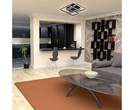 Потолочный светодиодный светильник Escada Union 10229/4LED Black, изображение 7