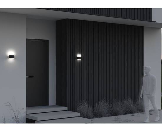 Уличный настенный светодиодный светильник Maytoni Rom O442WL-L12GF3K1, изображение 3