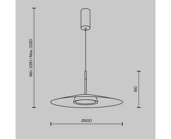 Подвесной светодиодный светильник Maytoni El MOD041PL-L15W3K1, изображение 2
