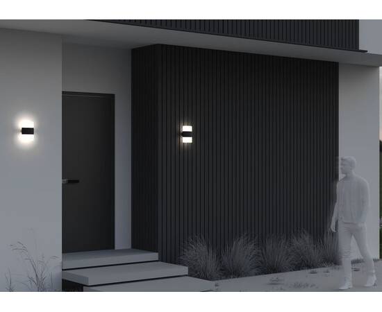 Уличный настенный светодиодный светильник Maytoni Rom O442WL-L12GF3K, изображение 7