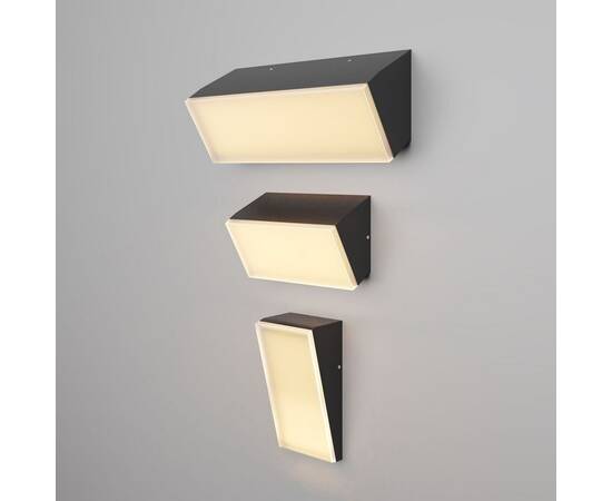 Уличный настенный светодиодный светильник Maytoni Brick O436WL-L10GF3K1, изображение 6