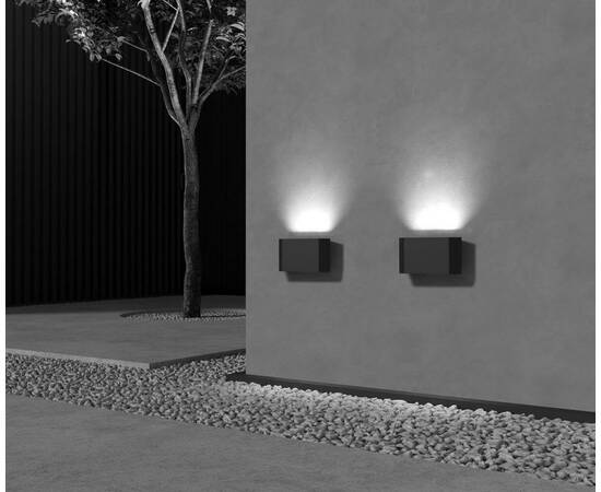 Уличный настенный светодиодный светильник Maytoni Pull O412WL-L5GF3K, изображение 8