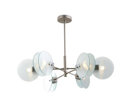 Подвесная люстра iLamp Panorama 15598-6 SN+CL