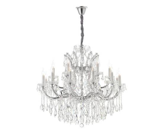 Подвесная люстра iLamp Diamond 6071-18 CR+CL