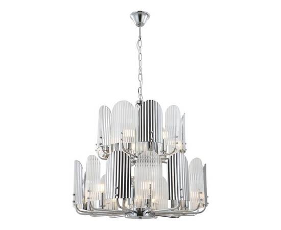 Подвесная люстра iLamp Dolce 15571-12 CR+MULT