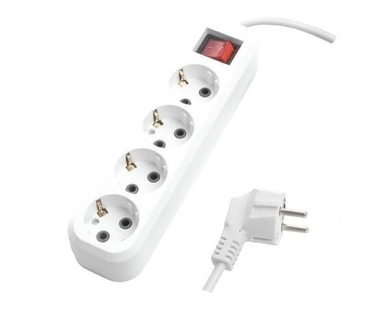 Удлинитель Stekker Home 4гн 3м с/з HM07-41-03 49359