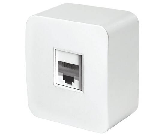 Розетка компьютерная RJ-45 Stekker София белый MST00-20-01 49300