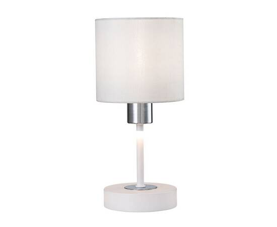 Настольная лампа Escada Denver 1109/1 White/Silver, изображение 5
