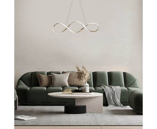 Подвесной светодиодный светильник Escada Knot 10236/1LED Gold, изображение 3