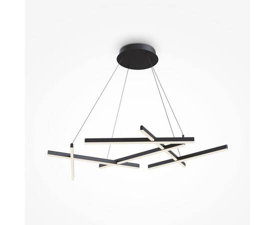 Подвесной светодиодный светильник Maytoni Line MOD016PL-L80BK, изображение 4