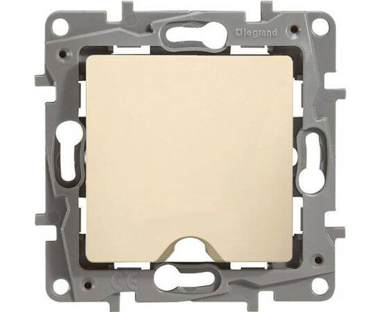 Кабельный вывод (под один кабель) ip44, слоновая кость