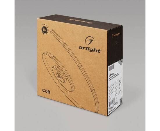 Светодиодная лента Arlight 10W/m 480LED/m CSP дневной белый 50М COB-X480-8mm 48V Day4000 043259, изображение 2