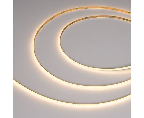Светодиодная лента Arlight 7,5W/m 600LED/m CSP теплый белый/белый 5М COB-X600-5mm 24V White-CDW 0376, изображение 6