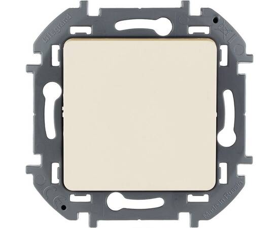 Переключатель одноклавишный - INSPIRIA - 10 AX - 250 В~ - слоновая кость