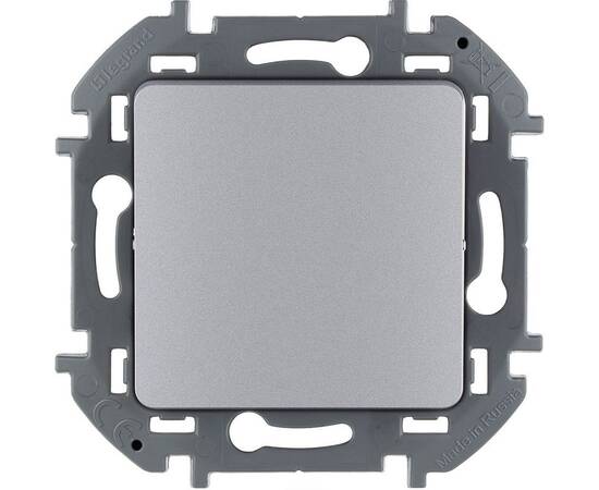 Переключатель промежуточный - винтовые клеммы - INSPIRIA - 10 AX - 250 В~ - алюминий