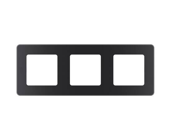 Рамка - 3 поста - INSPIRIA - антрацит