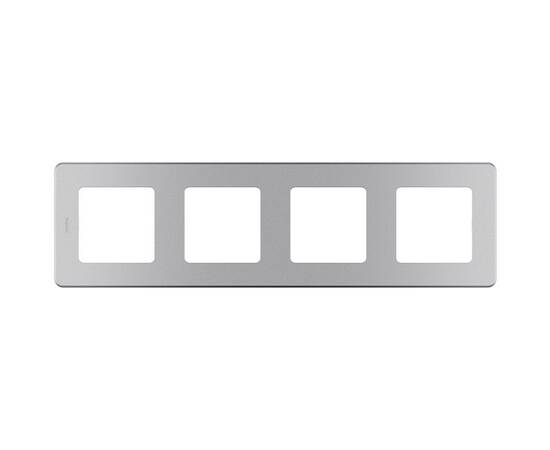 Рамка - 4 поста - INSPIRIA - алюминий
