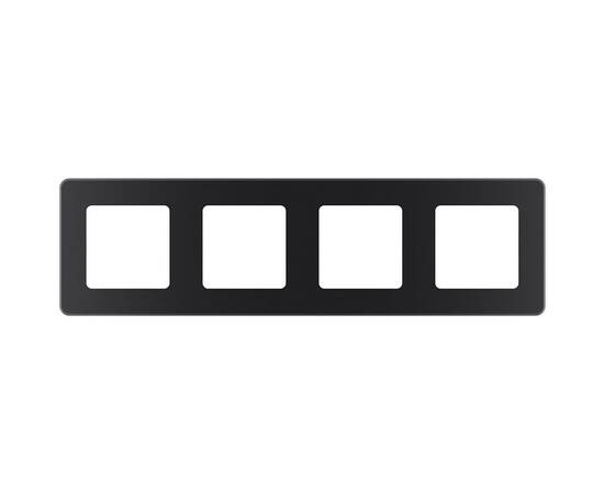 Рамка - 4 поста - INSPIRIA - антрацит