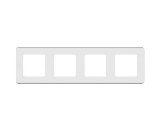 Рамка - 4 поста - INSPIRIA - белый