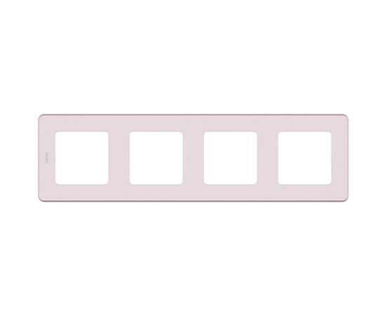 Рамка - 4 поста - INSPIRIA - розовый