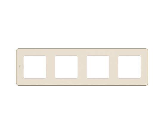 Рамка - 4 поста - INSPIRIA - слоновая кость