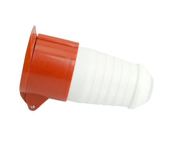 Розетка переносная 3P+PE+N Stekker с крышкой красный RST16-215-44 49441, изображение 3