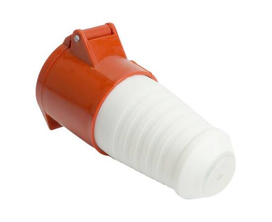 Розетка переносная 3P+PE Stekker с крышкой красный RST32-224-44 49442, изображение 6