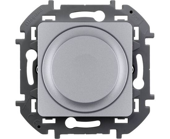 Светорегулятор поворотный без нейтрали 300Вт - INSPIRIA - алюминий