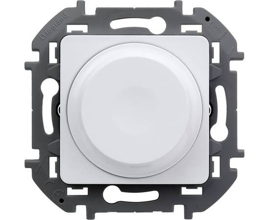 Светорегулятор поворотный без нейтрали 300Вт - INSPIRIA - белый