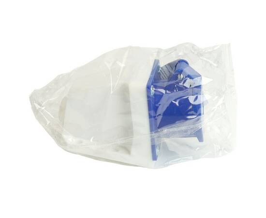 Розетка 2P+PE Stekker с крышкой синий RST16-113-44 49432, изображение 2