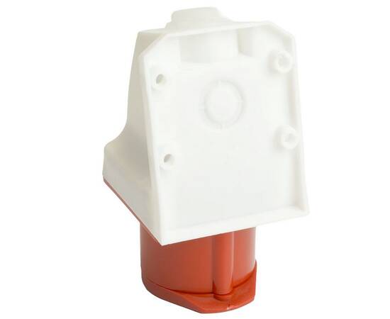 Розетка 3P+PE Stekker с крышкой красный RST16-113-44 49434, изображение 7