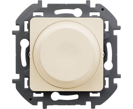 Светорегулятор поворотный без нейтрали 300Вт - INSPIRIA - слоновая кость