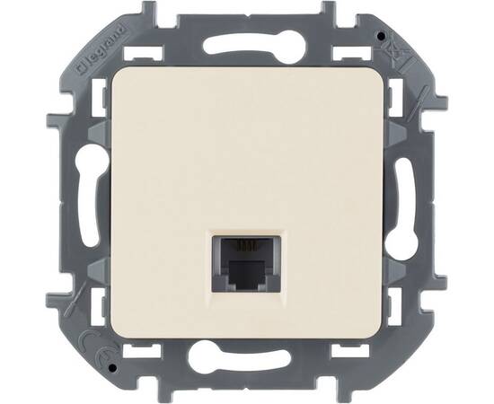 Телефонная розетка RJ11 - INSPIRIA - слоновая кость