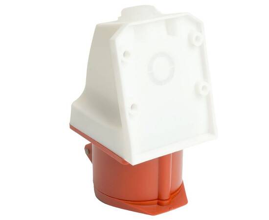 Розетка 3P+PE+N Stekker с крышкой красный RST16-115-44 49435, изображение 5